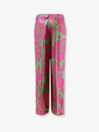 Dries Van Noten Women's Peaches Bis Viscose Trousers Green, view 4