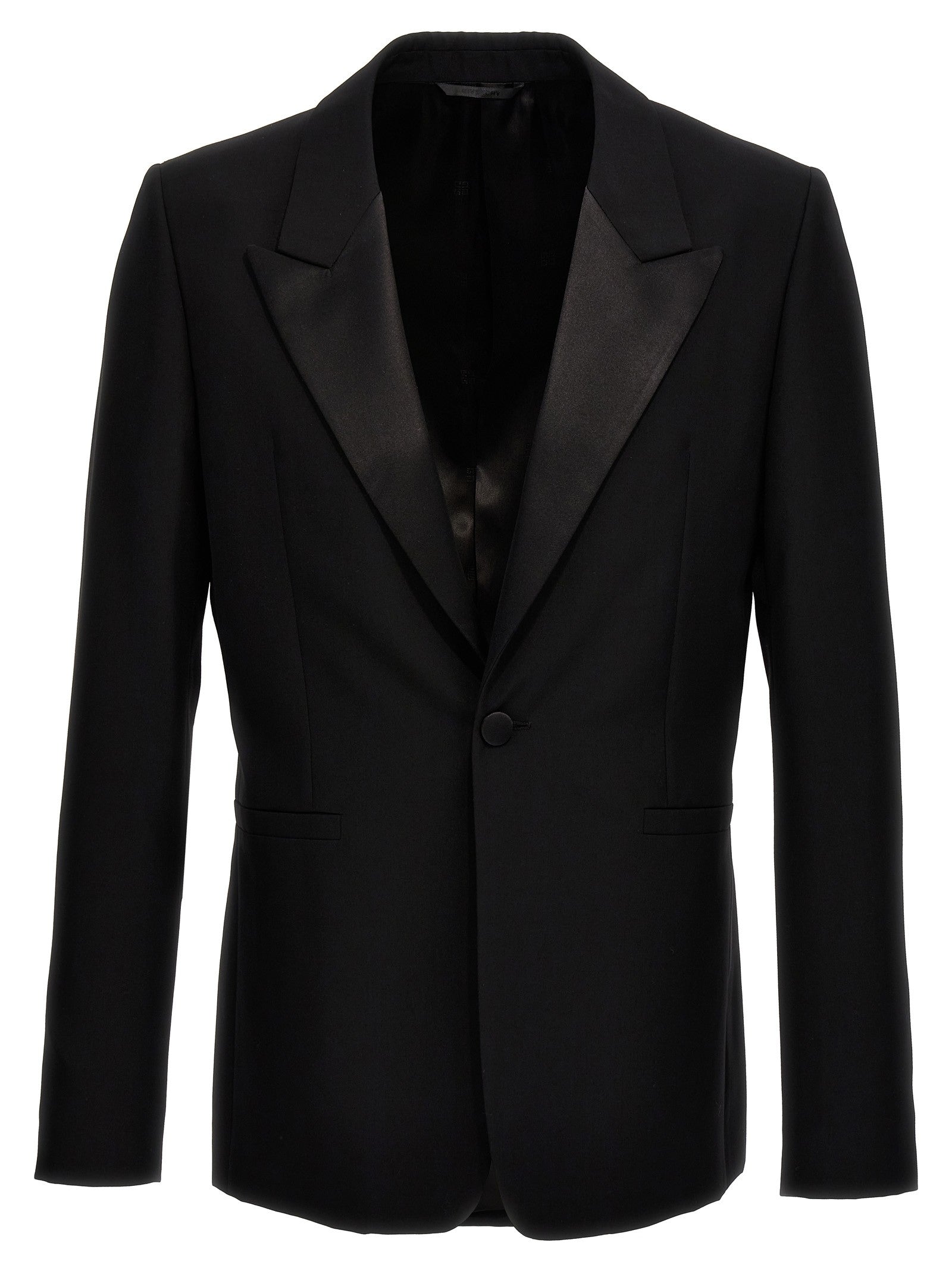 Givenchy Peack Lapel Blazer Black