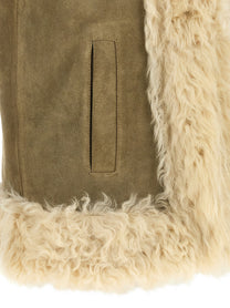 ETRO Peacock Embroidery Vest Beige