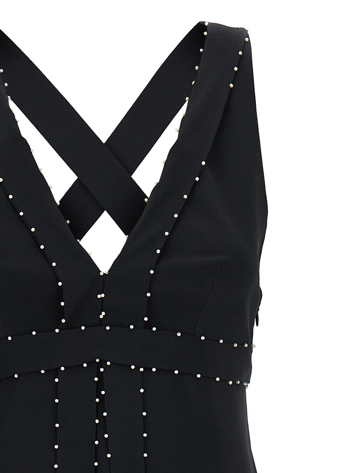 Giovanni Bedin Pearl Dress Black, view 3