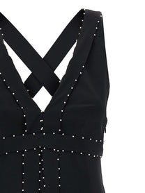 Giovanni Bedin Pearl Dress Black, view 3