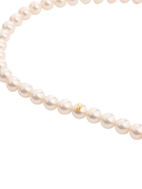 Moschino Women's Pearl Necklace White