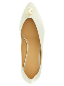 Magda Butrym Pearl Pumps White