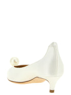 Magda Butrym Pearl Pumps White, view 3
