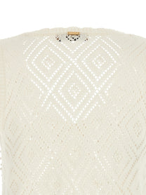 TWINSET Pearl Top White