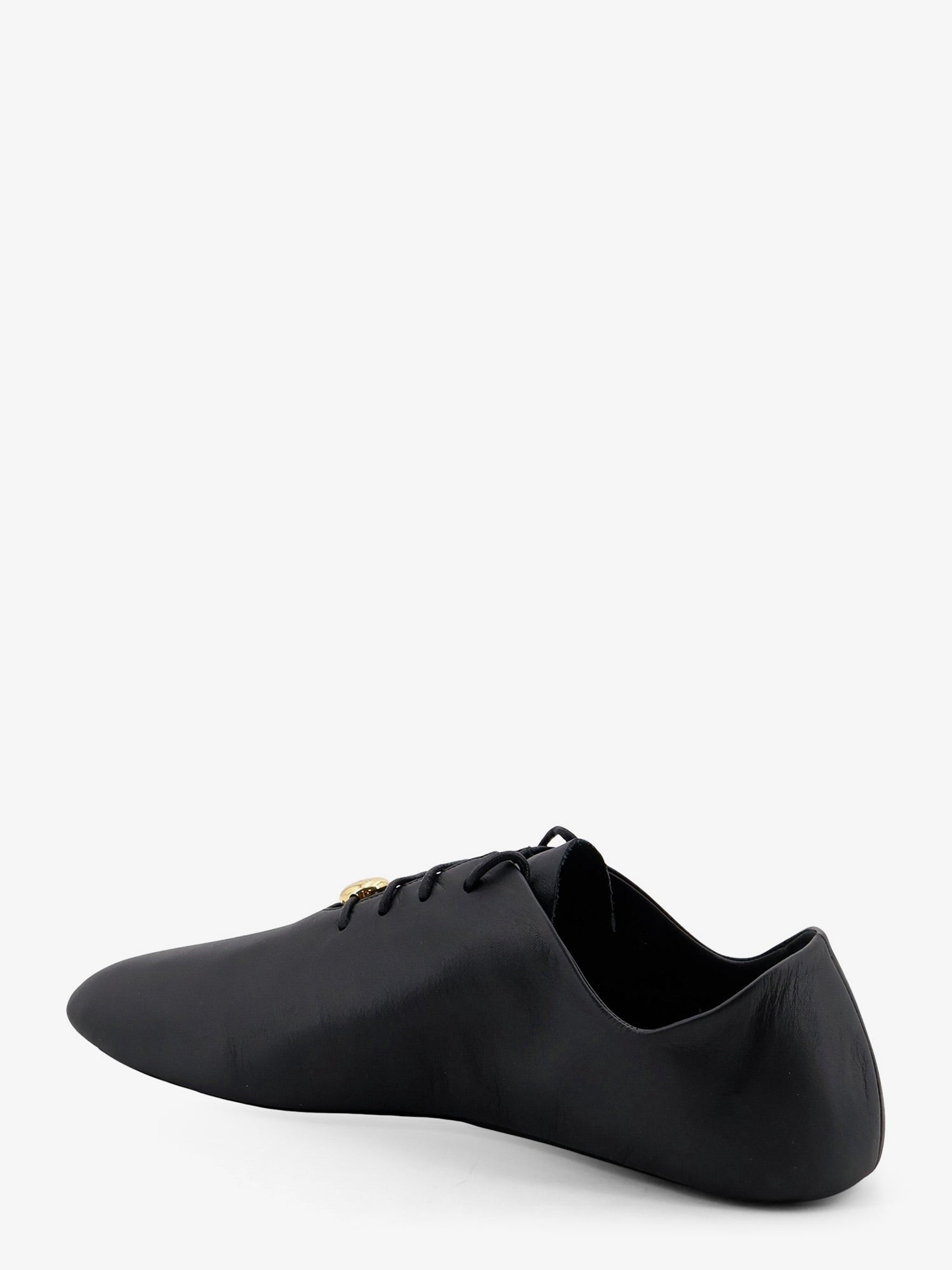Loewe Women's Pebble Soft Leather Sneakers Black