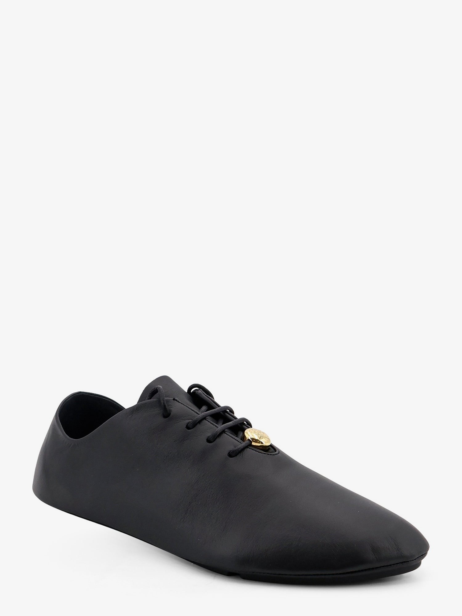 Loewe Women's Pebble Soft Leather Sneakers Black
