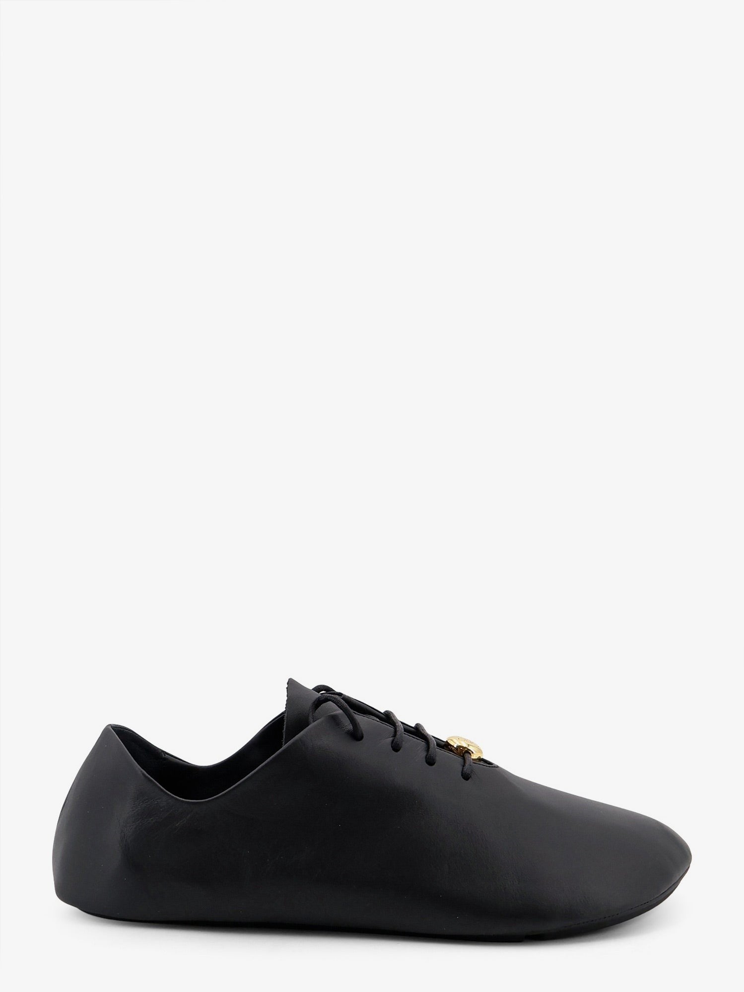 Loewe Women's Pebble Soft Leather Sneakers Black