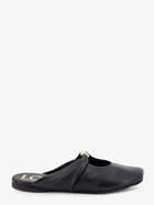Loewe Women's Pebble Soft Low Leather Sandals Black