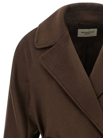 Weekend Max Mara Pedale Coat Brown, view 3