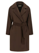 Weekend Max Mara Pedale Coat Brown