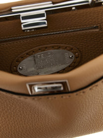 Fendi Peekaboo Mini Handbag Beige