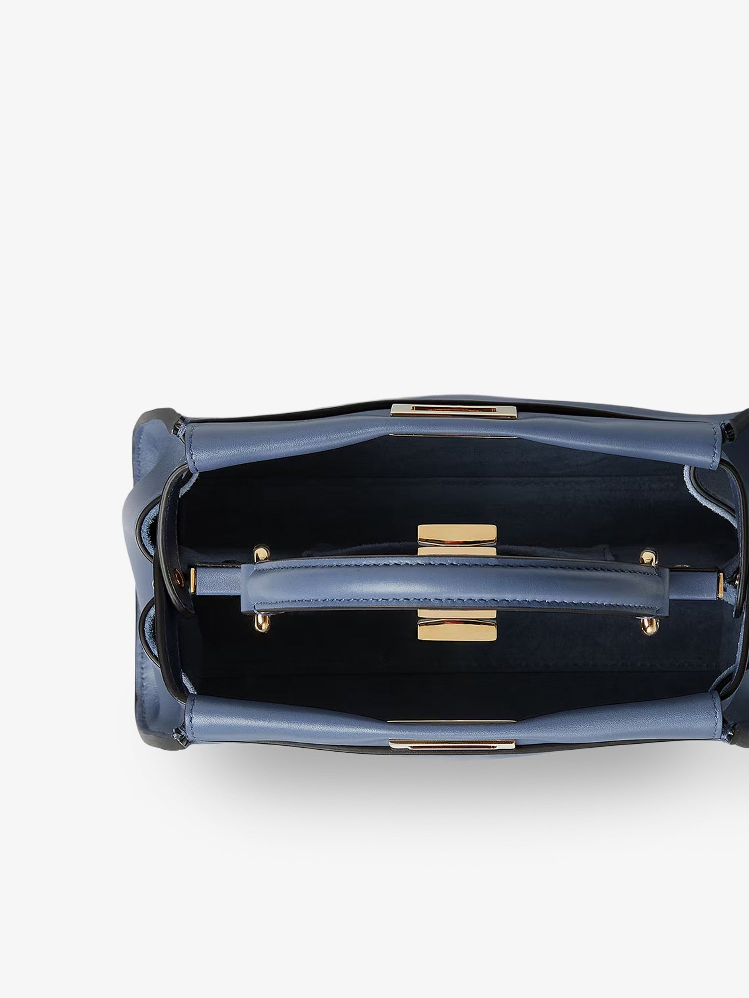 Fendi Women's Peekaboo Mini Leather Handbag INDACOCHIARO