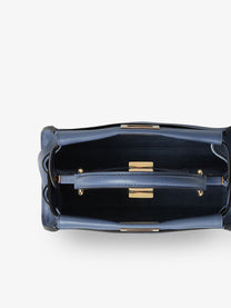 Fendi Women's Peekaboo Mini Leather Handbag INDACOCHIARO