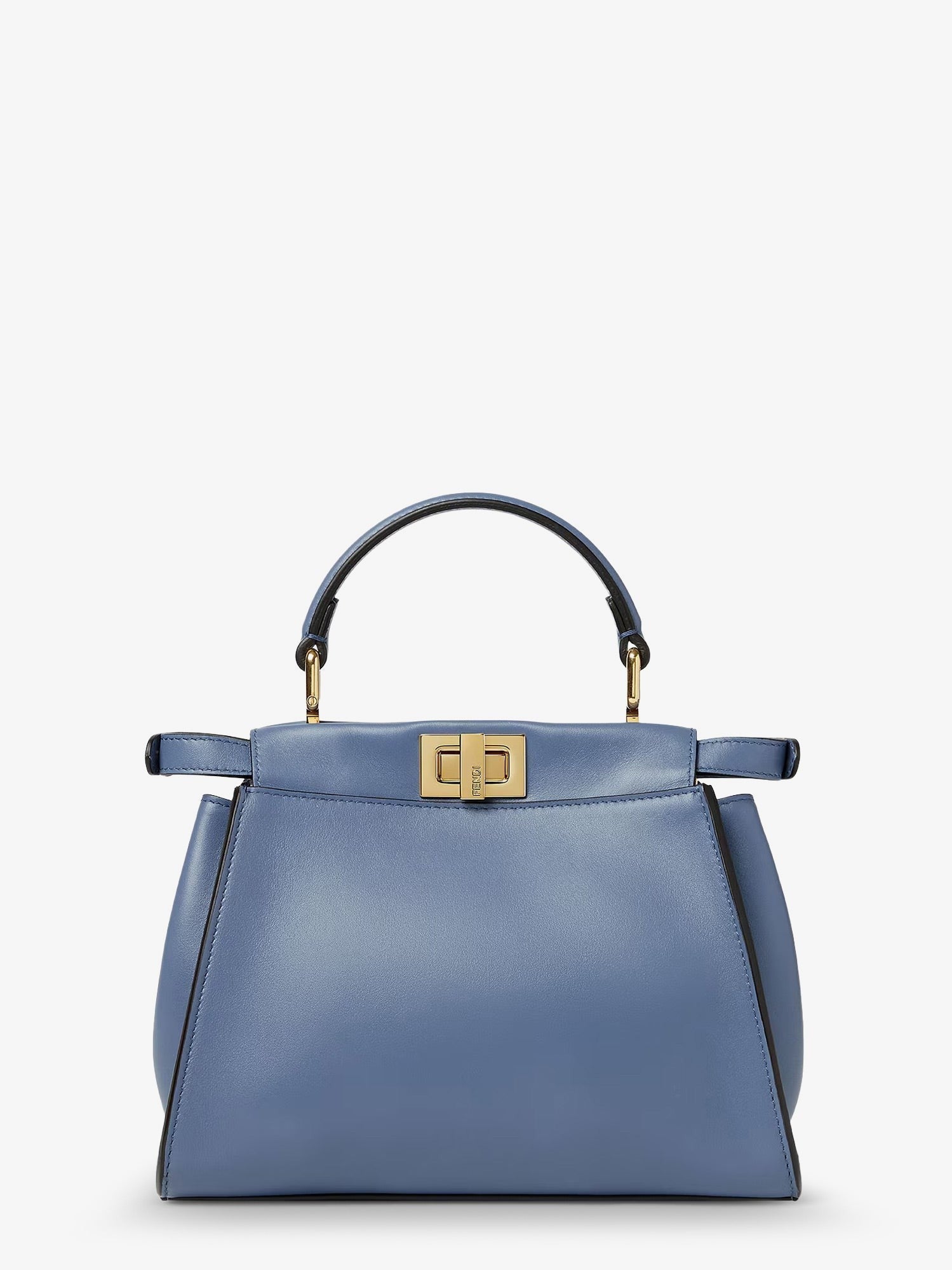 Fendi Women's Peekaboo Mini Leather Handbag INDACOCHIARO