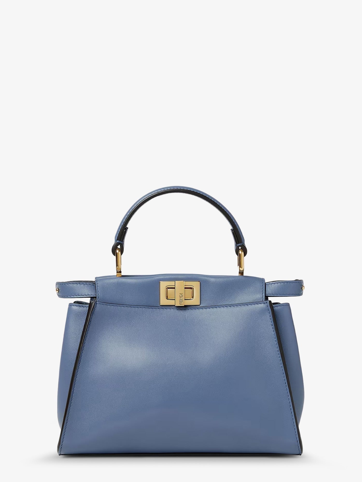 Fendi Women's Peekaboo Mini Leather Handbag INDACOCHIARO