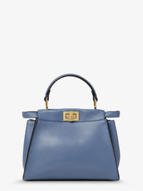 Fendi Women's Peekaboo Mini Leather Handbag INDACOCHIARO