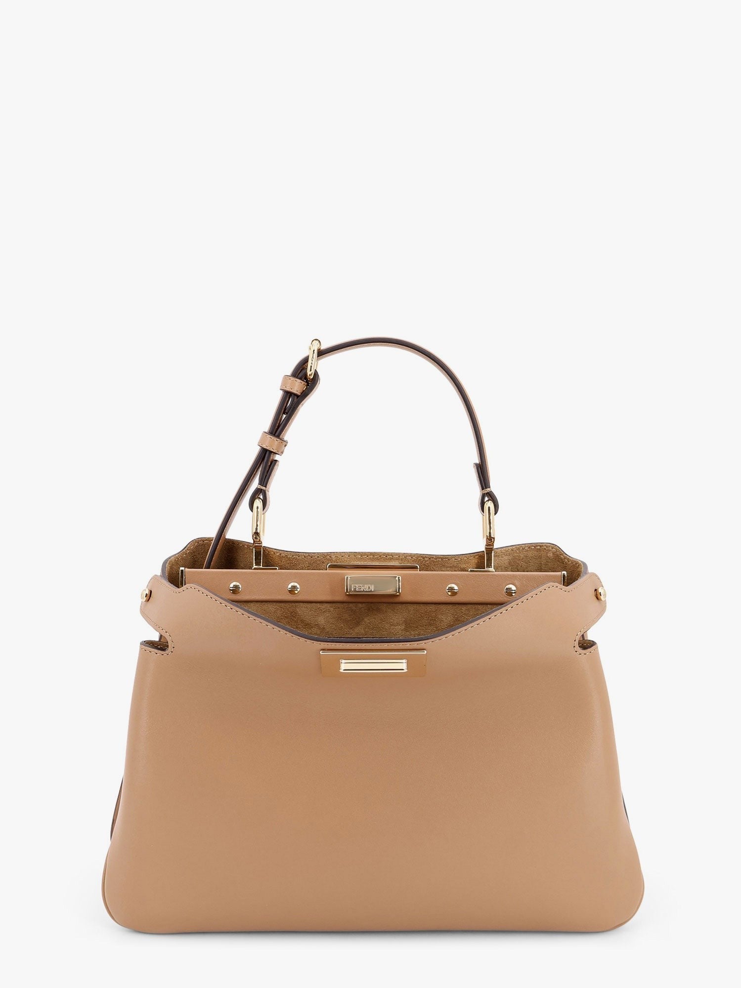 Peekaboo Soft Small Leather Shoulder Bag