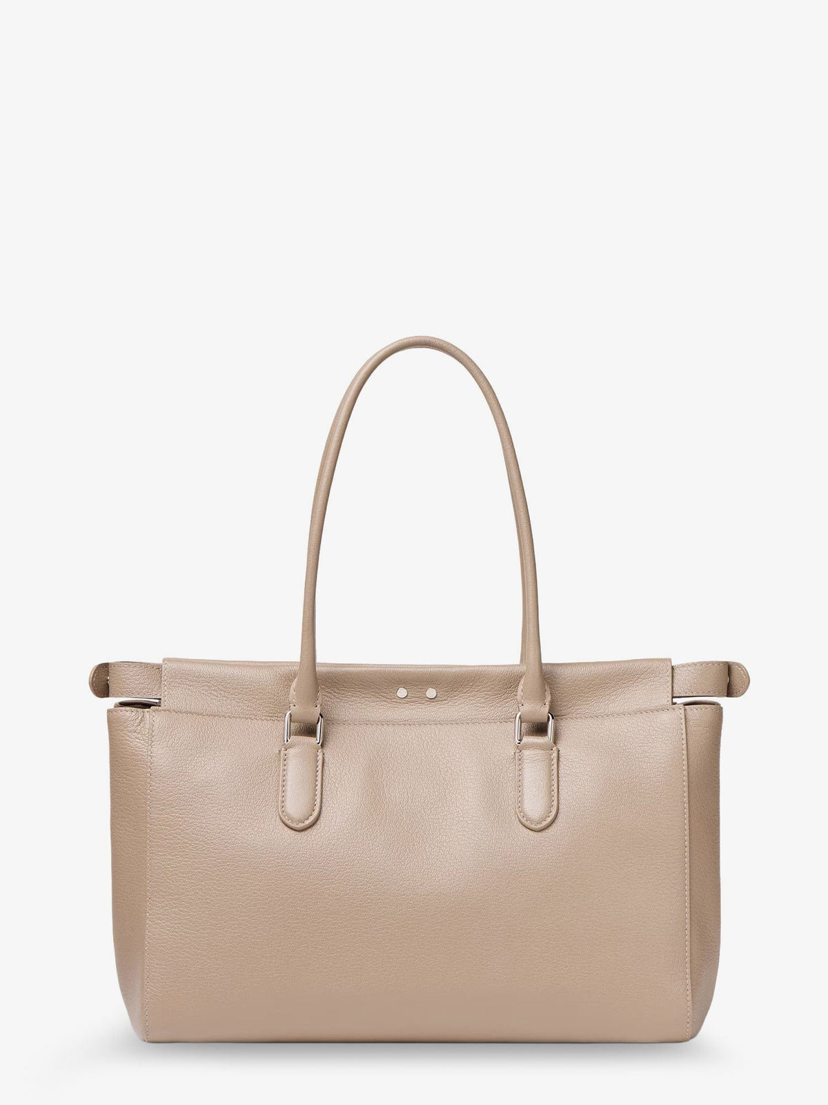 Fendi Women's Peekaboo Tote Leather Shoulder Bag Gold