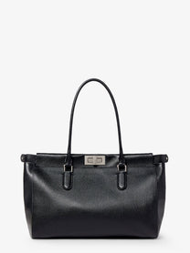 Fendi Women's Peekaboo Tote Shoulder Bag Black