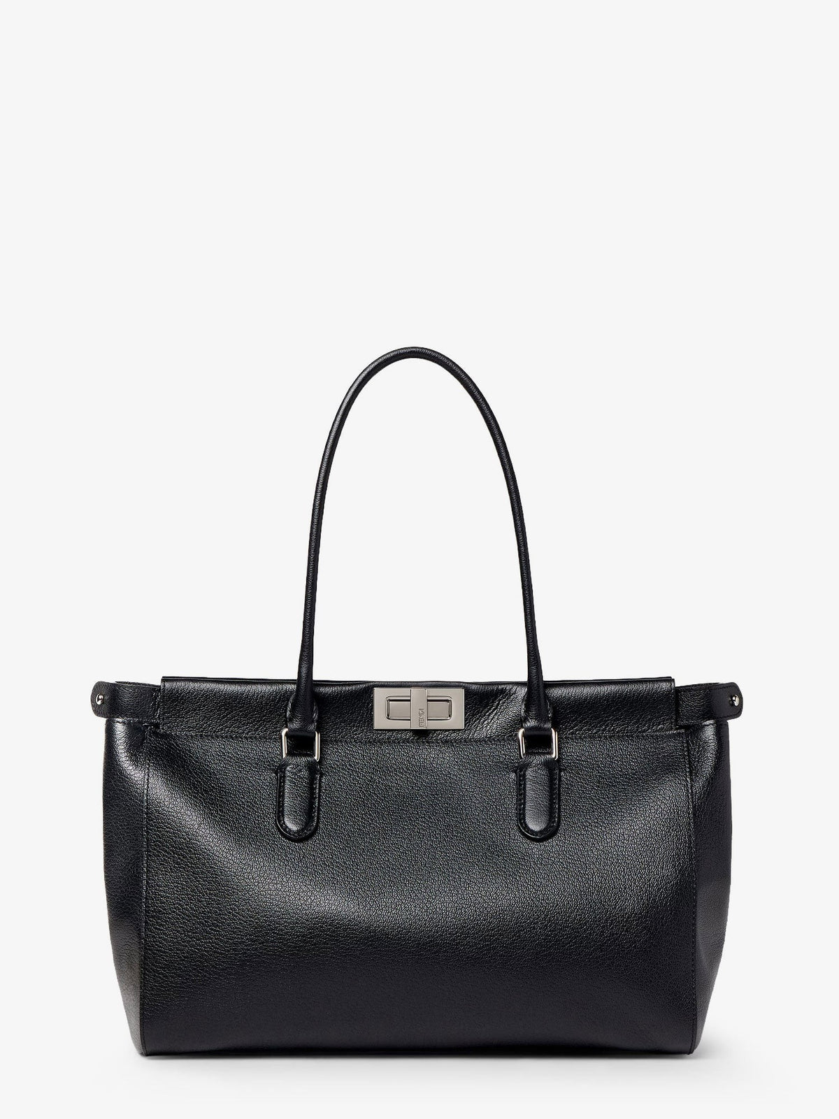 Fendi Women's Peekaboo Tote Shoulder Bag Black