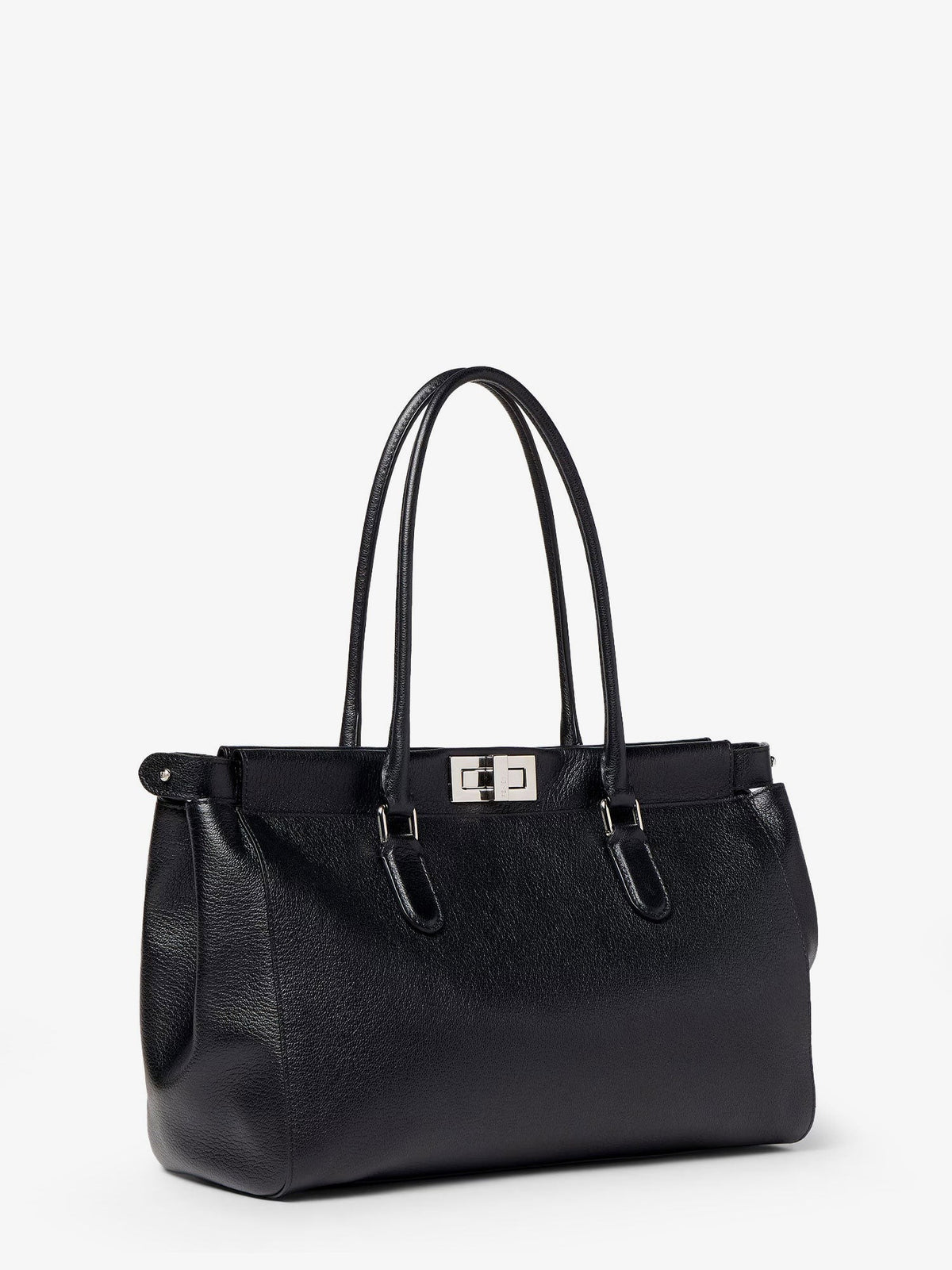 Fendi Women's Peekaboo Tote Shoulder Bag Black