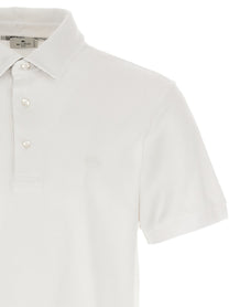 ETRO Pegaso Polo Shirt White