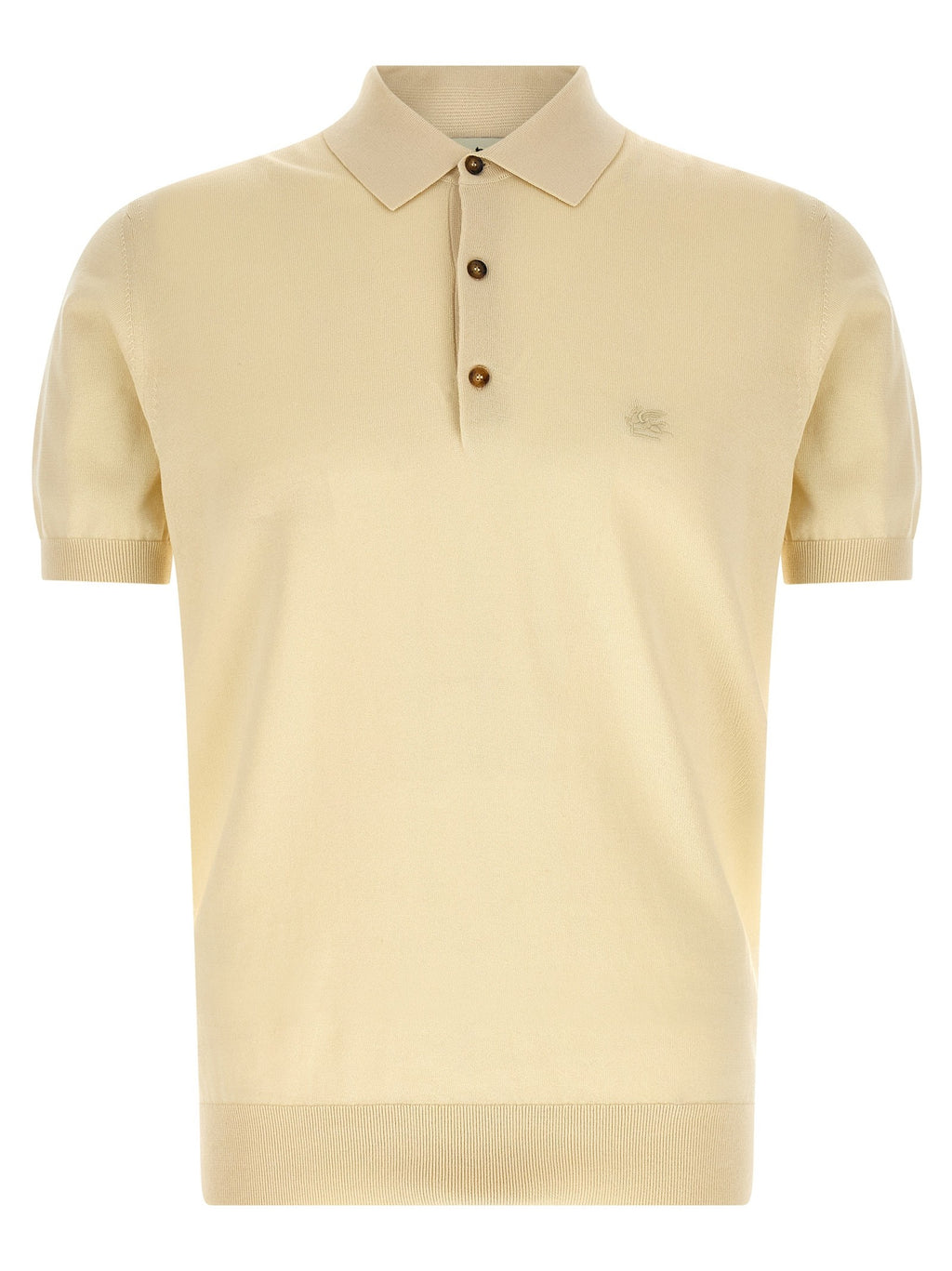 ETRO Pegaso Polo Shirt Beige
