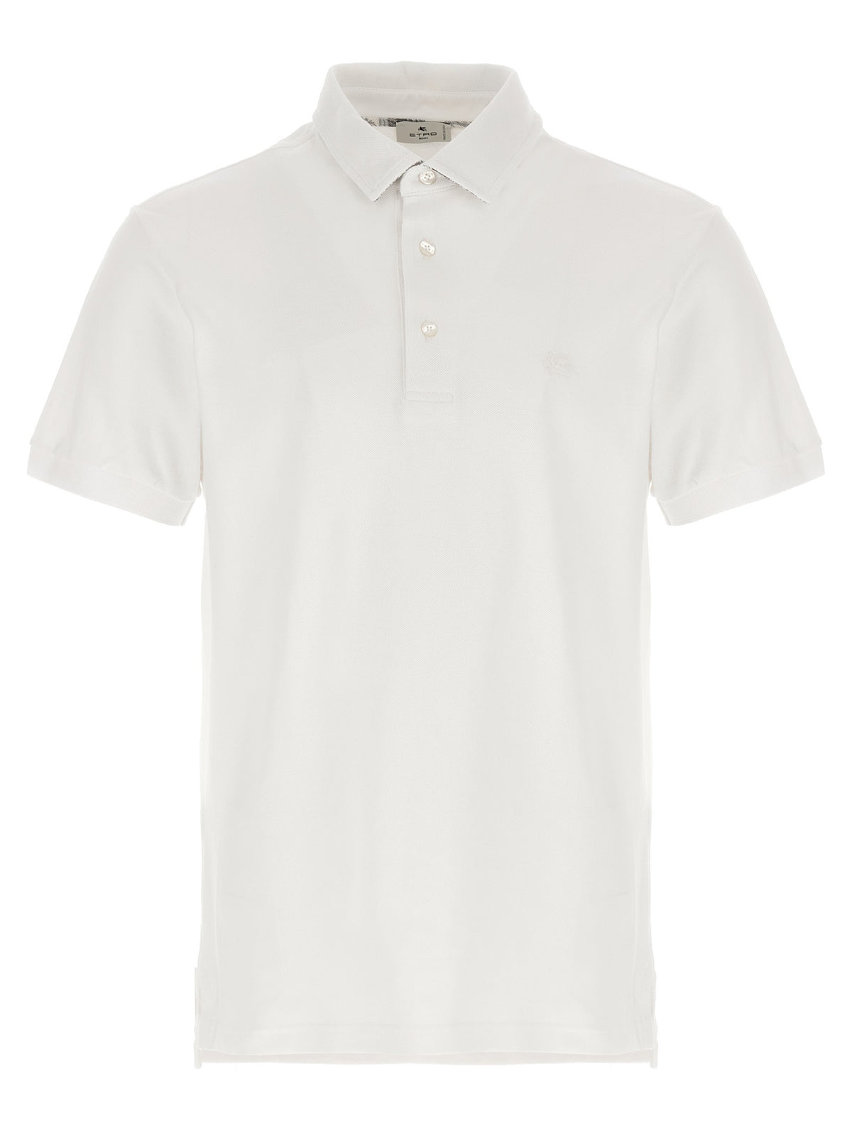 ETRO Pegaso Polo Shirt White