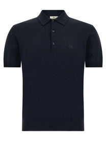 ETRO Pegaso Polo Shirt Blue