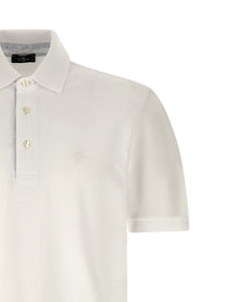 ETRO Pegaso Polo Shirt White