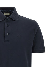ETRO Pegaso Polo Shirt Blue
