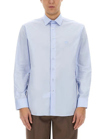 Etro Men's Pegasus Shirt Blue