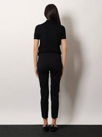 Max Mara Women's Pegno Viscose Blend Trousers Black