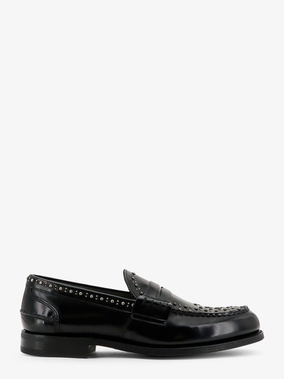 Church's Men's Pembrey Met Leather Loafers Black