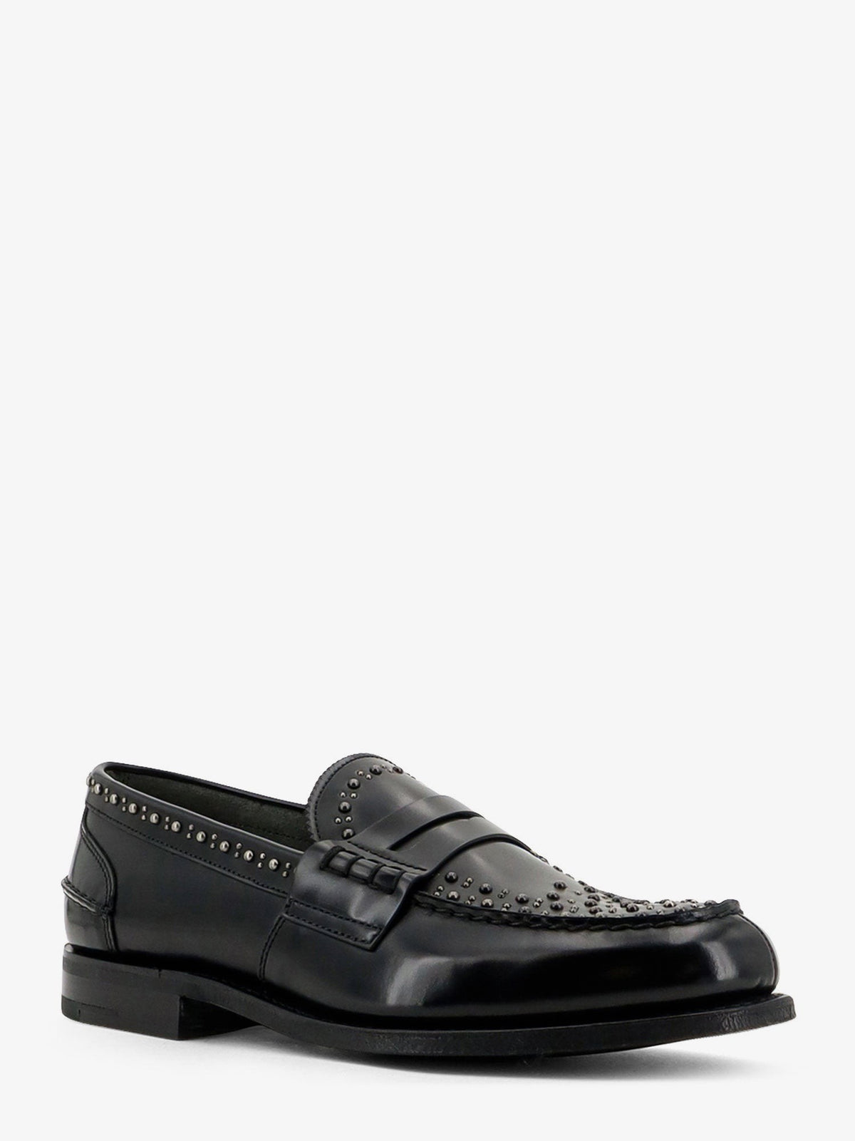 Church's Men's Pembrey Met Leather Loafers Black