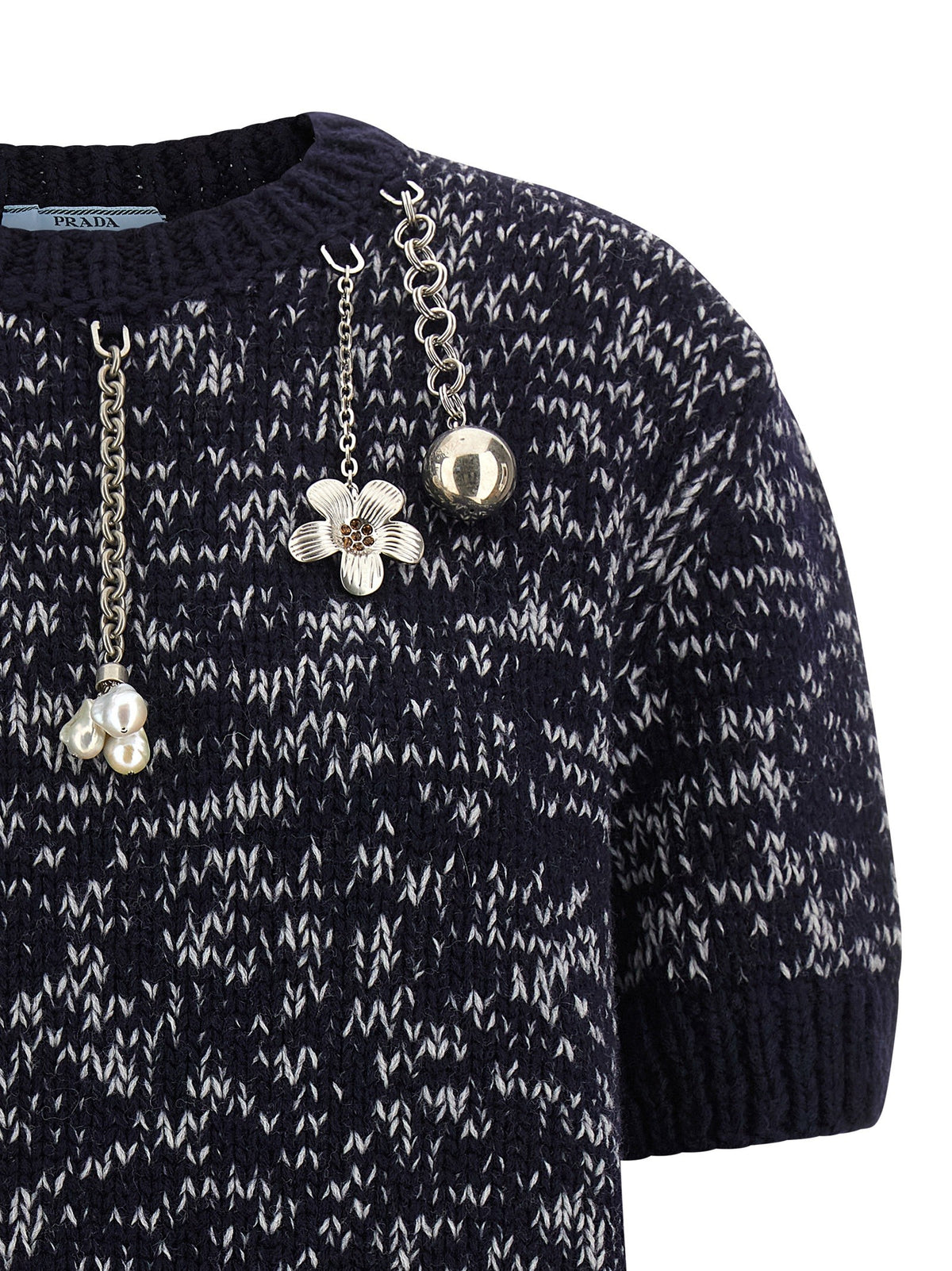 PRADA Pendant Sweater Gold, view 3