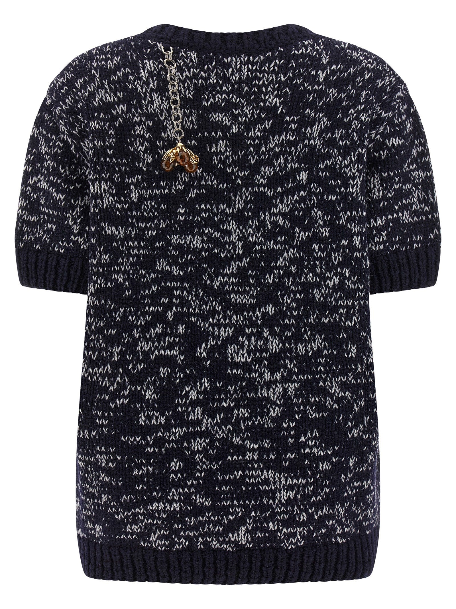 PRADA Pendant Sweater Gold