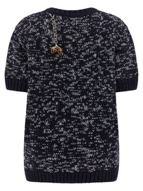 PRADA Pendant Sweater Gold