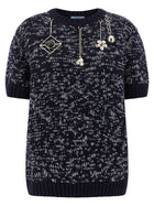 PRADA Pendant Sweater Gold