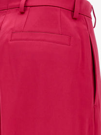 Dries Van Noten Women's Penn Satin Trousers Pink