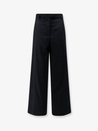 Dries Van Noten Women's Penn Wool Trousers Black