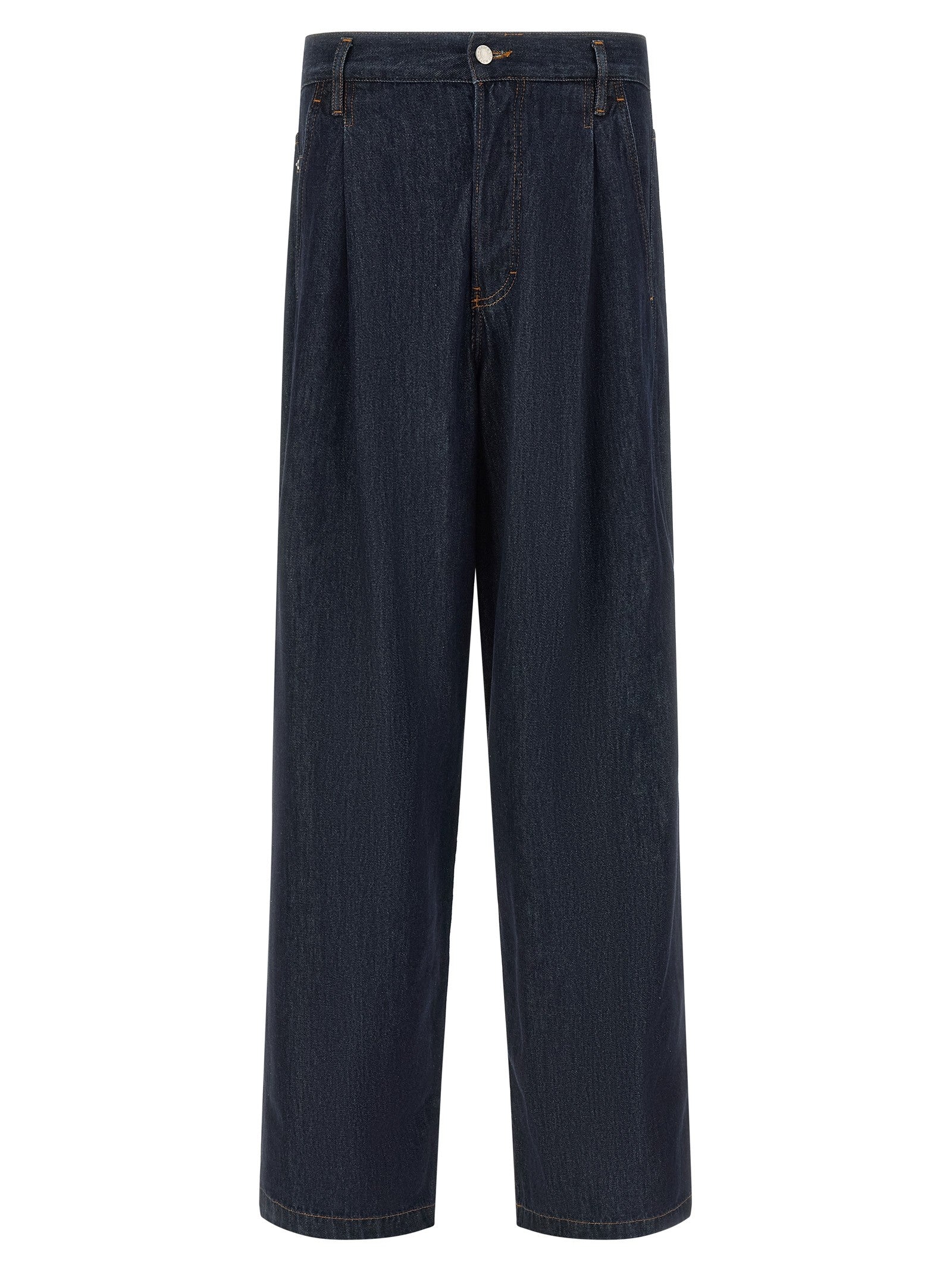 Dries Van Noten Penning Jeans Blue