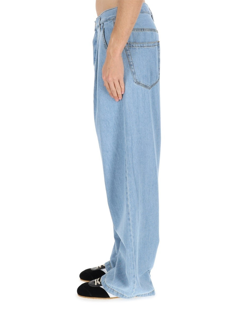 Dries Van Noten Men's Penning Jeans Blue