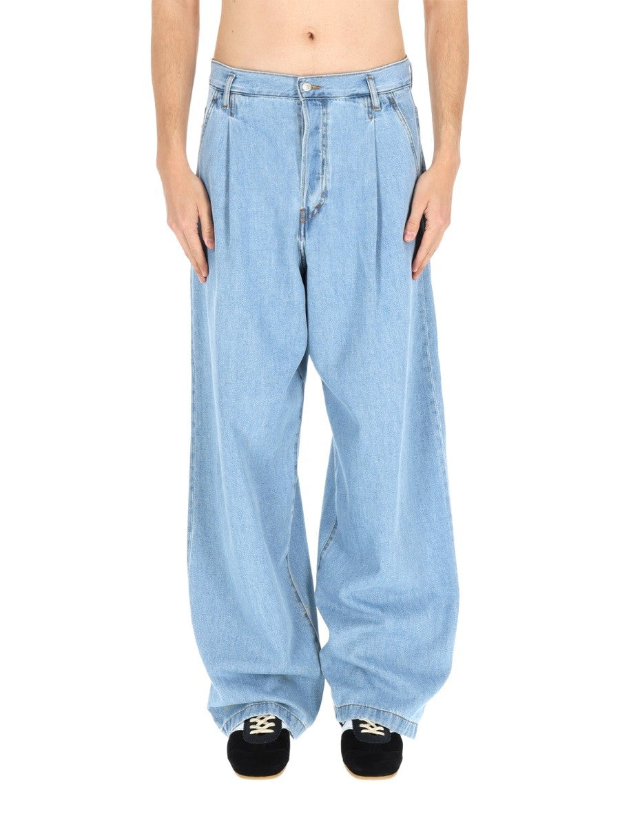 Dries Van Noten Men's Penning Jeans Blue