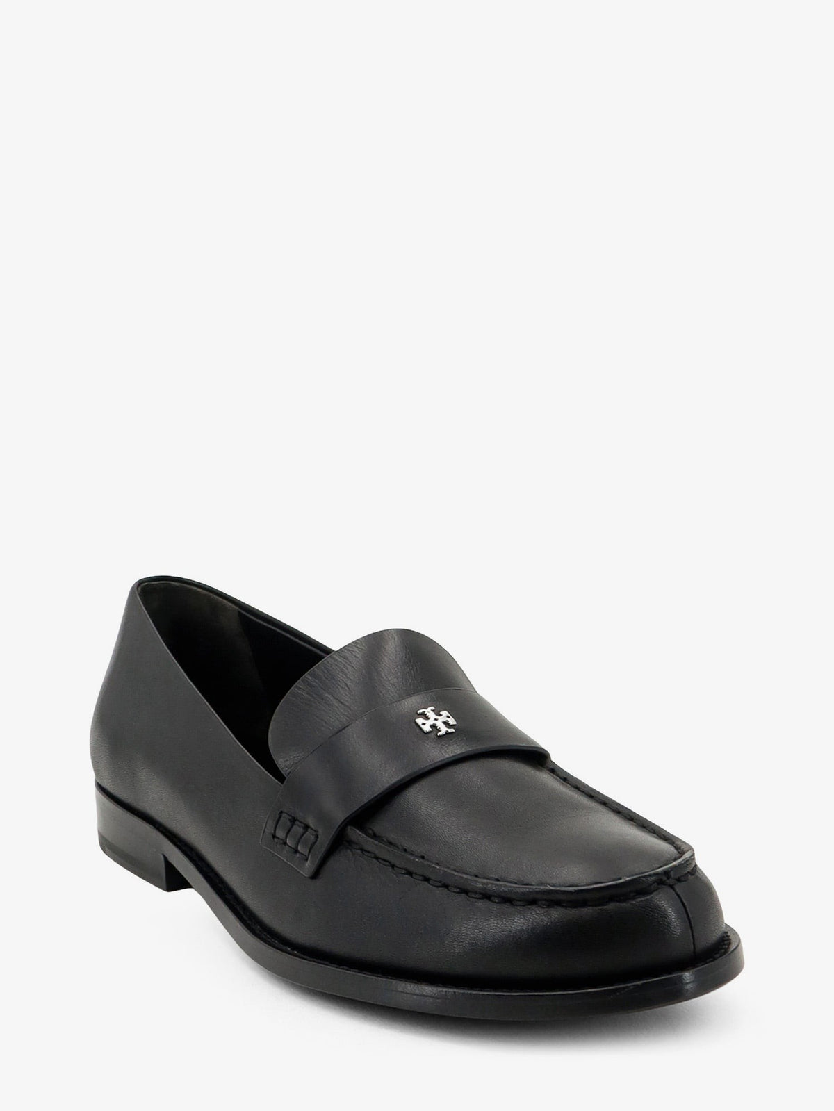 Tory Burch Women's Penny Leather Loafers Black