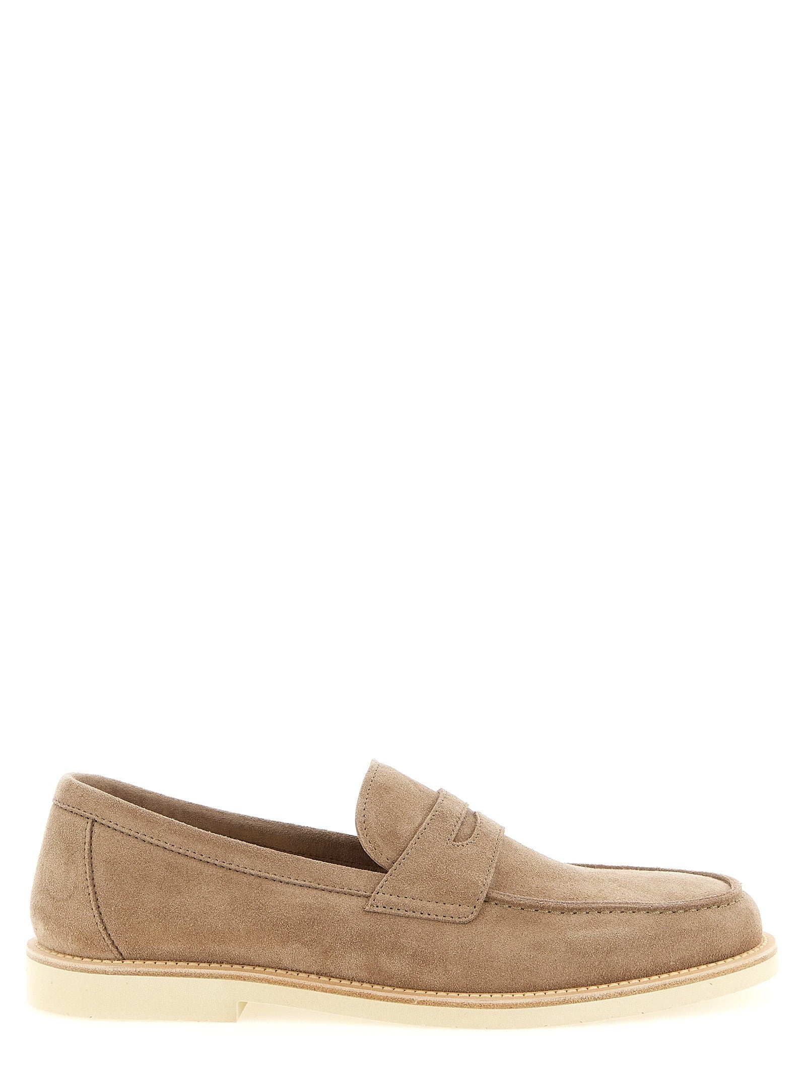 Brunello Cucinelli Penny Loafer Light Loafers Beige