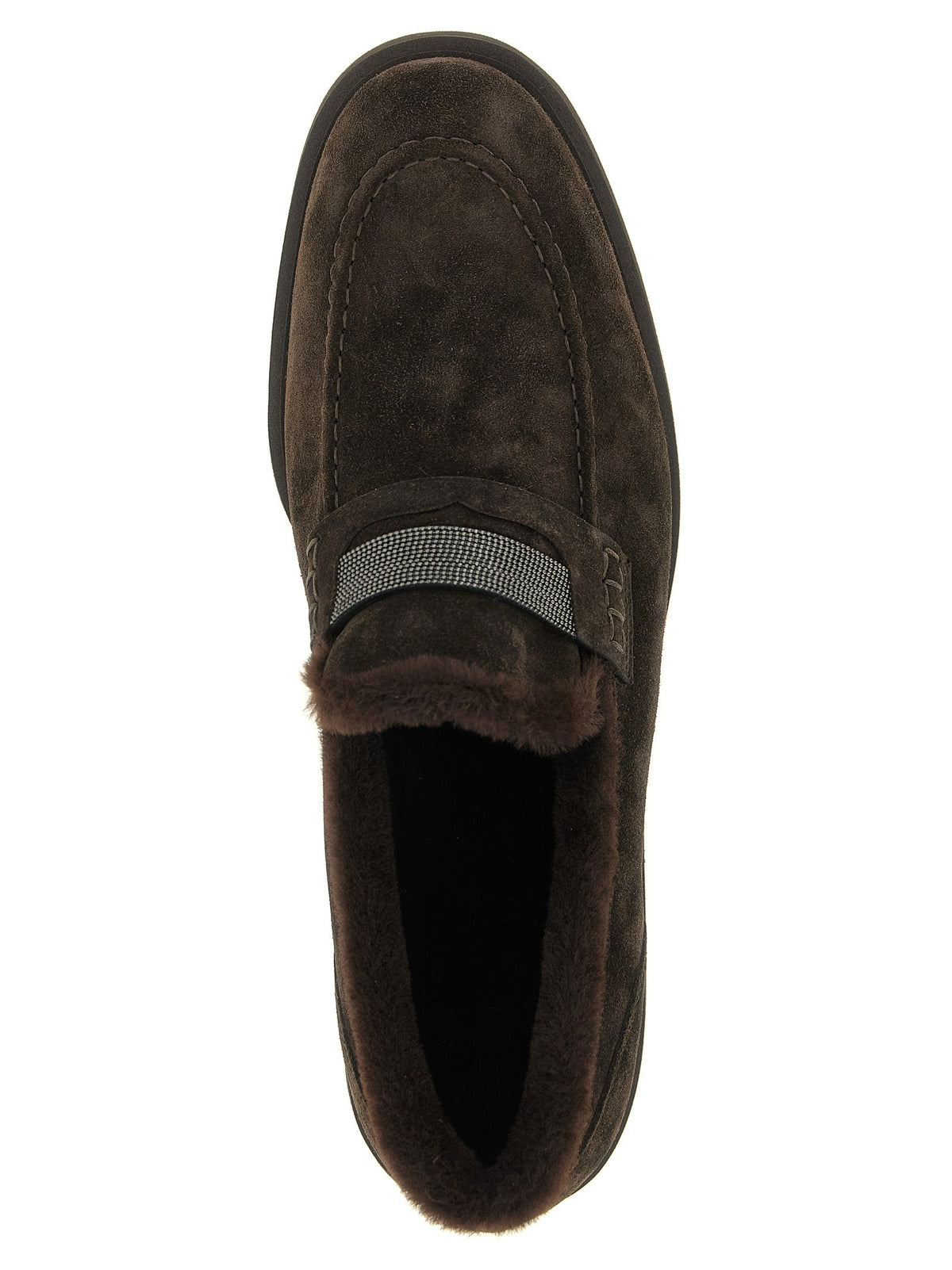 Brunello Cucinelli Penny Loafer Loafers Brown, view 4