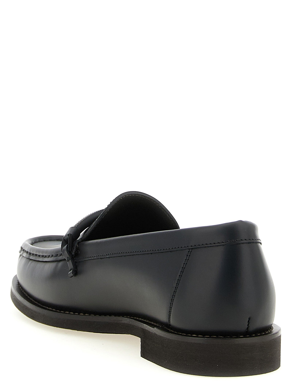 Brunello Cucinelli Penny Loafer Loafers Black, view 3