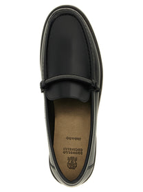 Brunello Cucinelli Penny Loafer Loafers Black